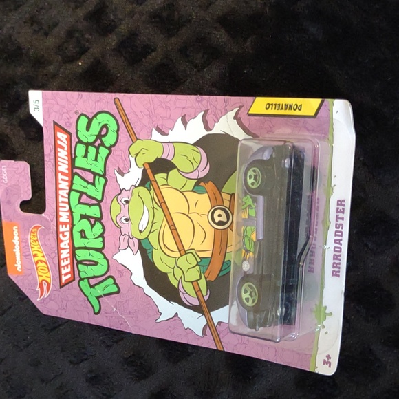 Nickelodeon Hot Wheels Ninja Turtles RRRoadster Car - Picture 7 of 8